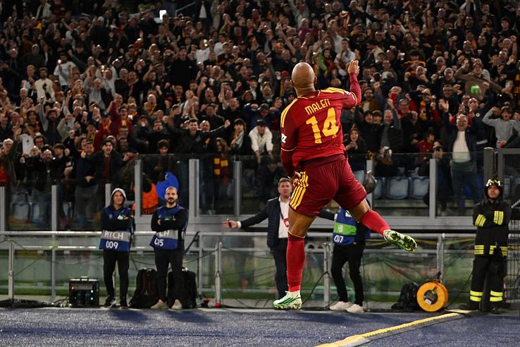 Malen în AS Roma - Real Madrid / FOTO: GettyImages