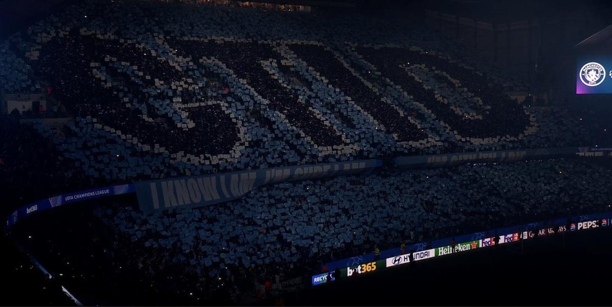 Ce semnifică scenografia celor de la Manchester City