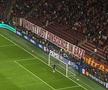 Bannerele pro-Palestina afișate de fanii celor de la Galatasaray la meciul cu Barcelona // foto: Imago