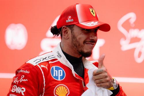 Lewis Hamilton, după MP de la Singapore/ Foto: Instagram