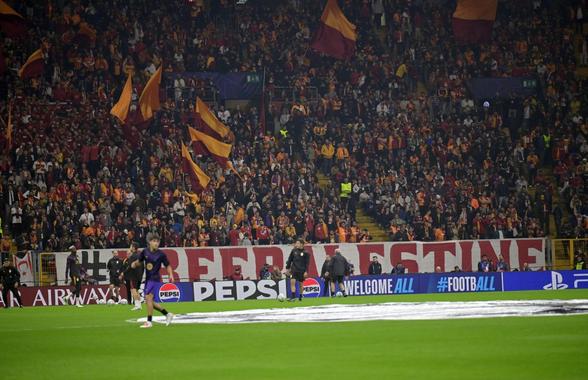 Turcii au sfidat UEFA în Liga Campionilor! Mesajele despre Palestina, afișate strategic în fața camerelor TV