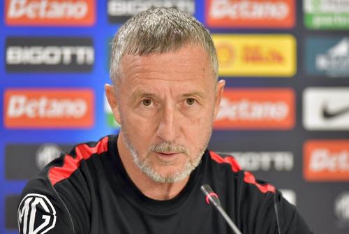 Mihai Stoica, la prezentarea lui Reghecampf la FCSB/ Foto: Cristi Preda (GSP)