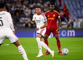 AS Roma - Real Madrid, meci în Liga Campionilor » Mbappe egalează în minutul 25