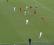 Vinicius, gafă la golul de 2-1 din Roma - Real Madrid