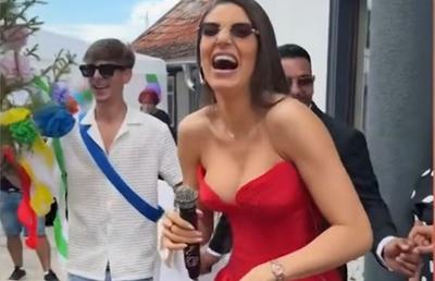 „Era deja la știri dacă era invers” » Soția unui UEFAntastic, gest aprig criticat la o nuntă: „Alo, doamna artistă”