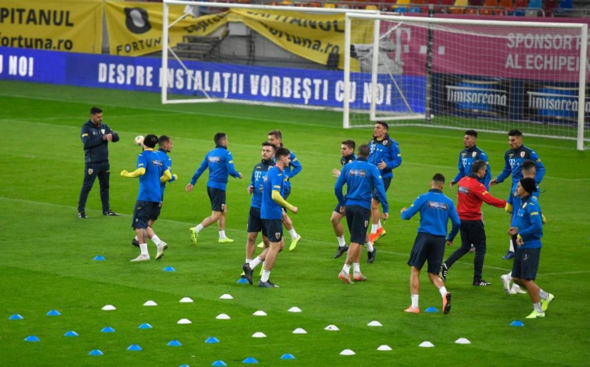 ROMÂNIA - SUEDIA // VIDEO+FOTO Cosmin Contra, iritat când a fost întrebat despre neconvocarea lui Ionuț Radu