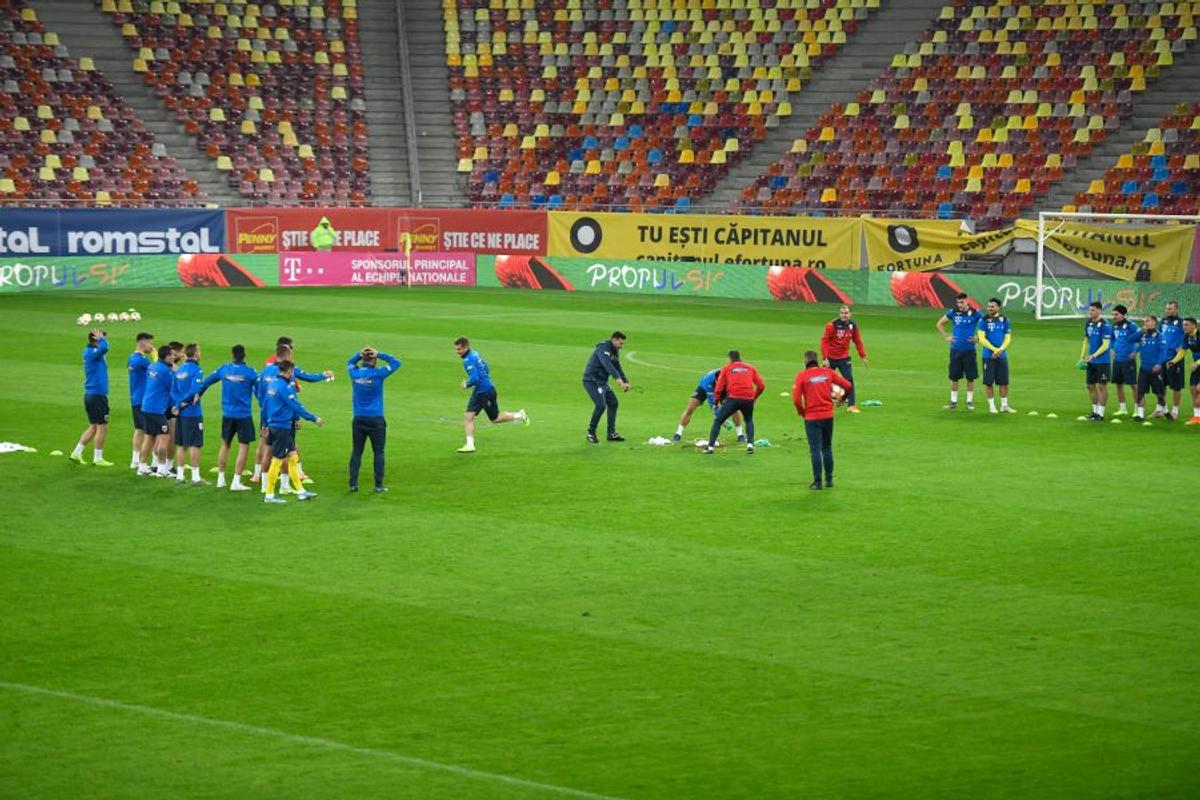 ROMÂNIA - SUEDIA // VIDEO+FOTO Cosmin Contra, iritat când a fost întrebat despre neconvocarea lui Ionuț Radu