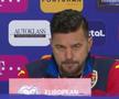 ROMÂNIA - SUEDIA // VIDEO+FOTO Cosmin Contra, iritat când a fost întrebat despre neconvocarea lui Ionuț Radu