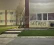 Baza FCSB, vandalizată