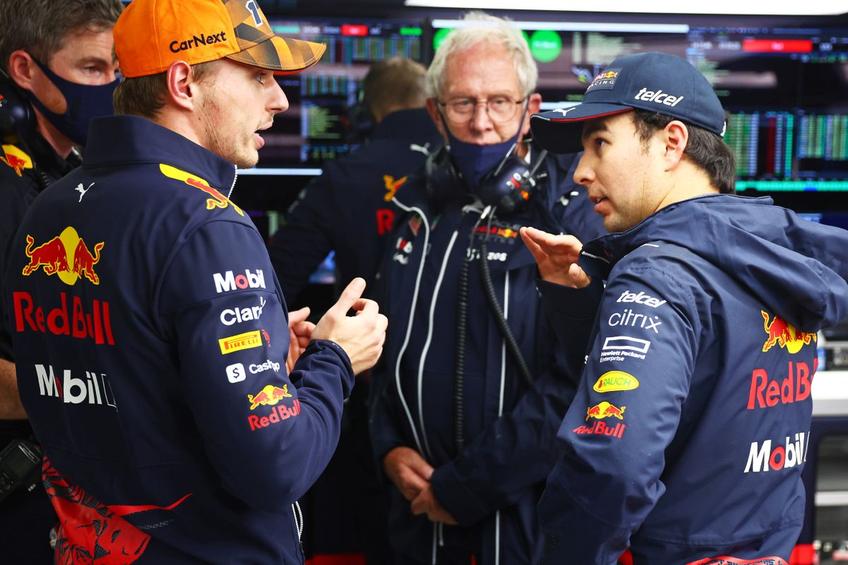 Relația dintre Verstappen și Sergio Perez s-a deteriorat după episodul din Brazilia / Sursă foto: Guliver/Getty Images