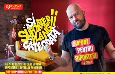 Casa Pariurilor, alături de suporterii și fotbaliștii români, prin programul „Suport pentru Suporteri”