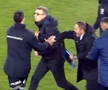 Eugen Neagoe (55 de ani) și Marius Croitoru (42) au avut ceva de împărțit la finalul meciului U Cluj - FC Argeș, scor 1-1.