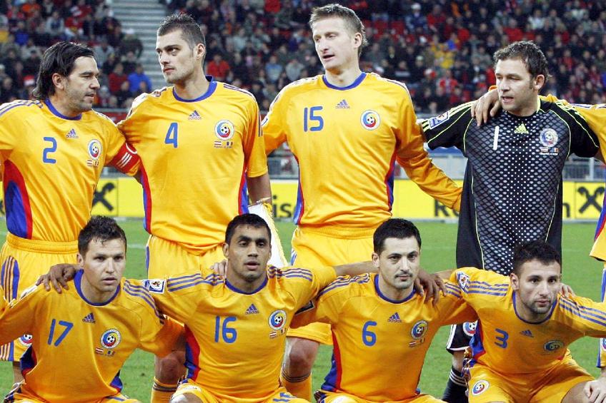 Dorin Goian (numărul 15) are nu mai puțin de 60 de selecții la națională / Sursă foto: Imago Images