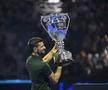 Novak Djokovic a primit trofeul pentru locul 1 ATP