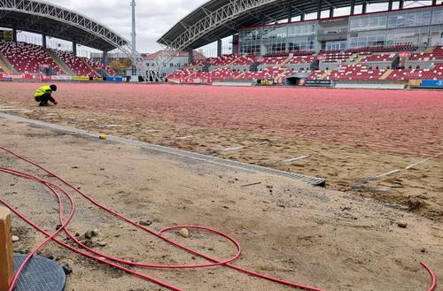 Așazarată acum stadionul „Francisc Neuman”