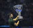 Novak Djokovic a primit trofeul pentru locul 1 ATP