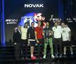 Novak Djokovic a primit trofeul pentru locul 1 ATP