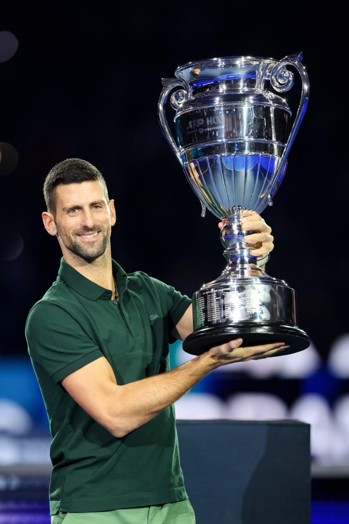 Novak Djokovic a primit trofeul pentru locul 1 ATP