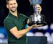 Novak Djokovic a primit trofeul pentru locul 1 ATP