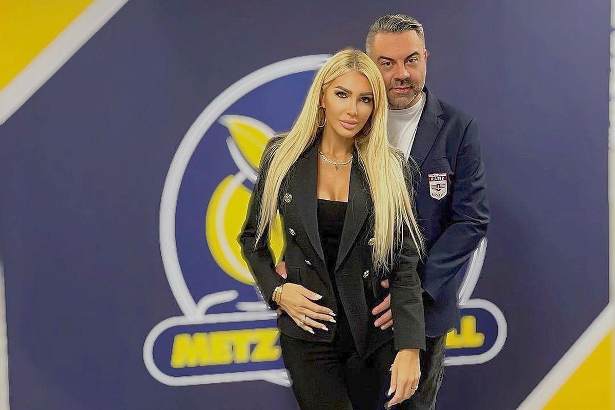Soția-vedetă a lui Bogdan Vasiliu, președintele CS Rapid, rupe tăcerea la 7 luni de la căsătorie: „Nu mi-aș mai dori să fiu văzută ca un colac de salvare”