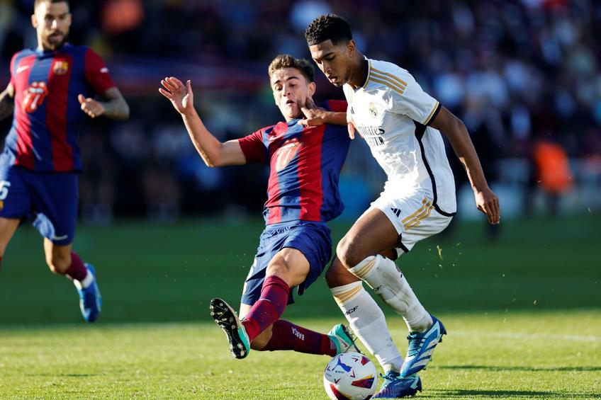 Duelul tinerilor: Jude Bellingham (20 de ani, dreapta) versus Gavi (19 ani) Foto: Imago