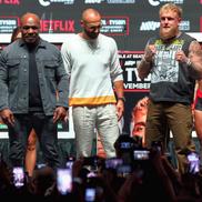Mike Tyson, conferință înainte de meciul cu Jake Paul/ foto Imago Images