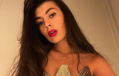 Mayra, fiica lui Ilie Dumitrescu, a pornit trendul înaintea campionilor de la FCSB » Costumată în Femeia Fantastică