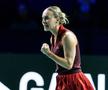 Ana Bogdan sărbătorind un punct la BJK Cup Finals Foto: Imago