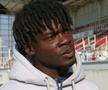 Aboubacar Campaore, în timpul interviului acordat echipei GSP / FOTO: Sebastian Culea