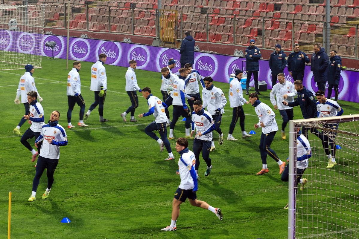 Bosnia - România: antrenamentul oficial al României la Zenica