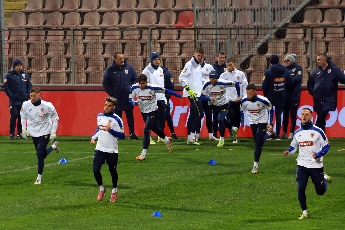 Bosnia - România: antrenamentul oficial al României la Zenica