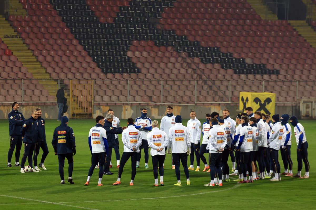 Bosnia - România: antrenamentul oficial al României la Zenica