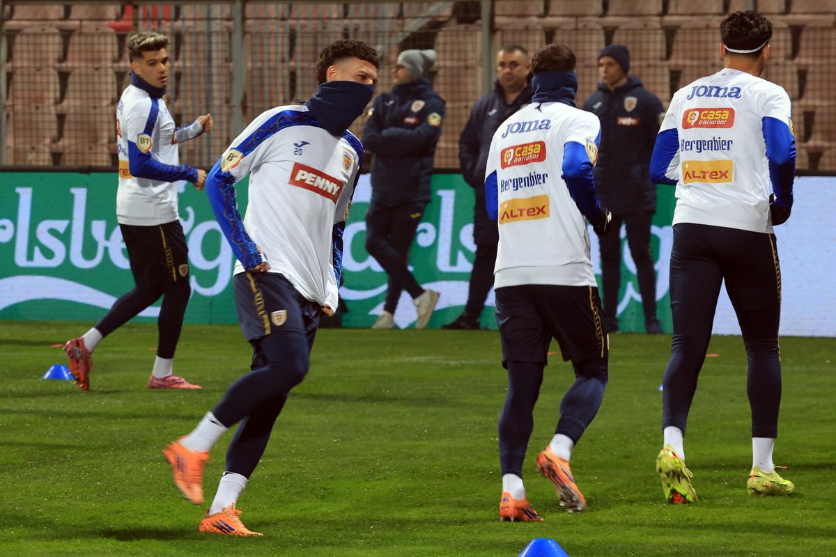 Bosnia - România: antrenamentul oficial al României la Zenica