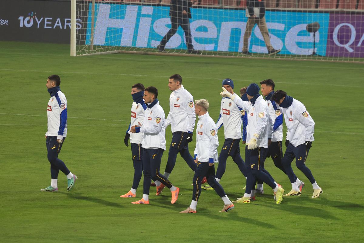 Bosnia - România: antrenamentul oficial al României la Zenica