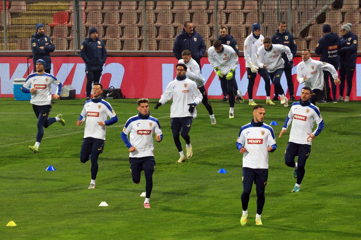Bosnia - România: antrenamentul oficial al României la Zenica
