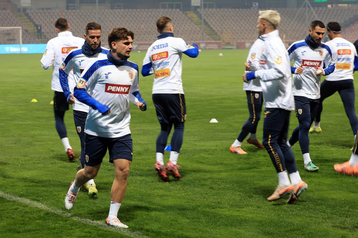 Bosnia - România: antrenamentul oficial al României la Zenica