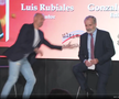 Luis Rubiales, atacat cu ouă