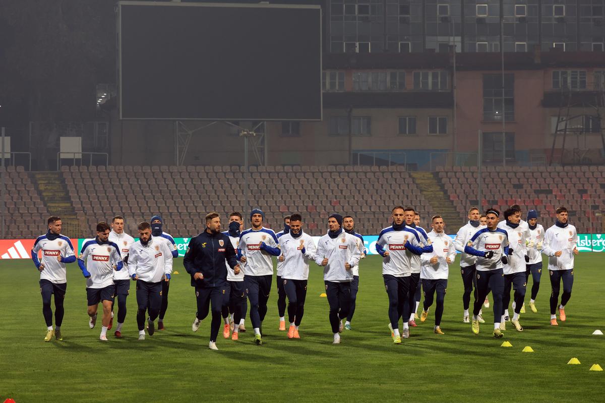 Bosnia - România: antrenamentul oficial al României la Zenica