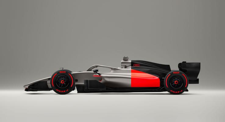 Mașina Audi pentru Formula 1 / AudiMediaCenter