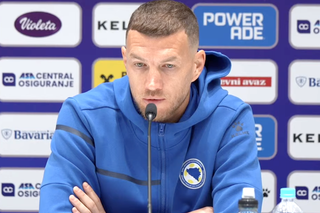 Edin Dzeko, contondent înainte de Bosnia - România: „Ați spus că ați fost mai buni, dar rezultatul e tot ce contează”