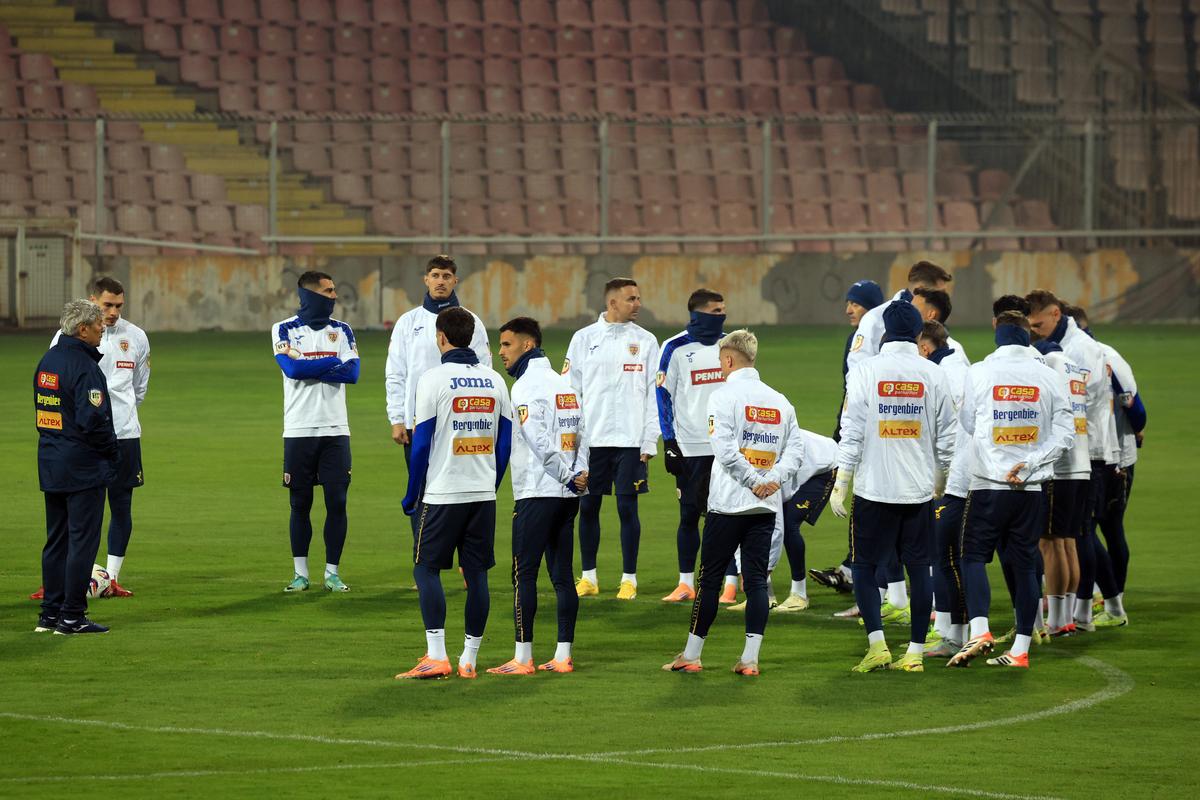 Bosnia - România: antrenamentul oficial al României la Zenica