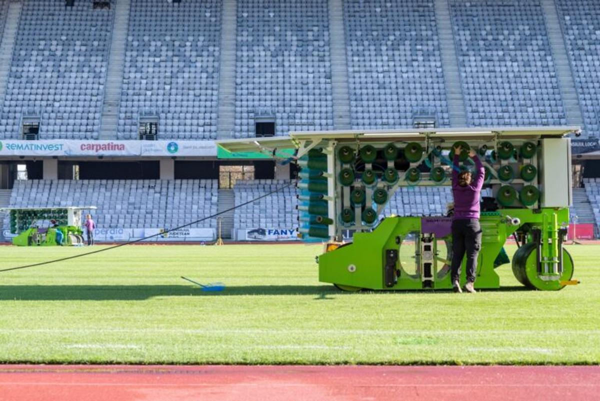 Se montează un nou gazon pe Cluj Arena » Când va fi inaugurat
