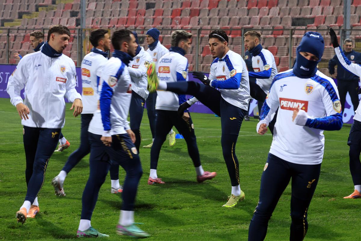 Bosnia - România: antrenamentul oficial al României la Zenica