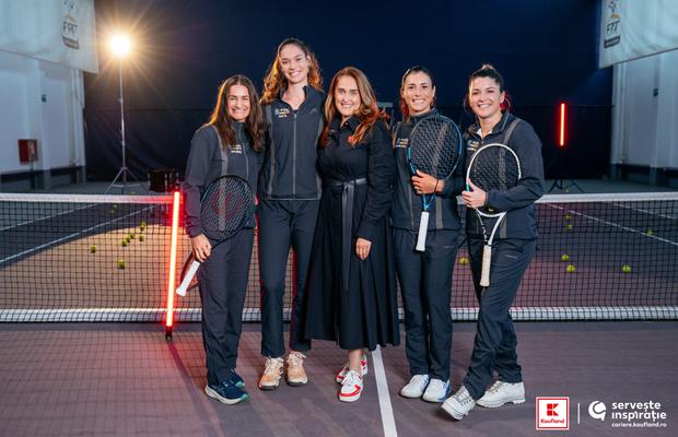 Kaufland România susține Echipa României de Tenis la Billie Jean King Cup