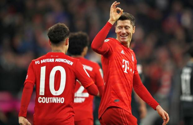 BUNDESLIGA // FOTO Bayern Munchen și Borussia Dortmund s-au dezlănțuit » Hat-trick Coutinho + cum arată clasamentul