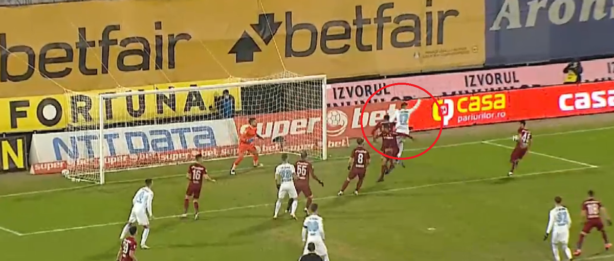 CFR Cluj vine cu o nouă variantă pentru penalty-ul cerut de FCSB: „Înainte a fost fault”