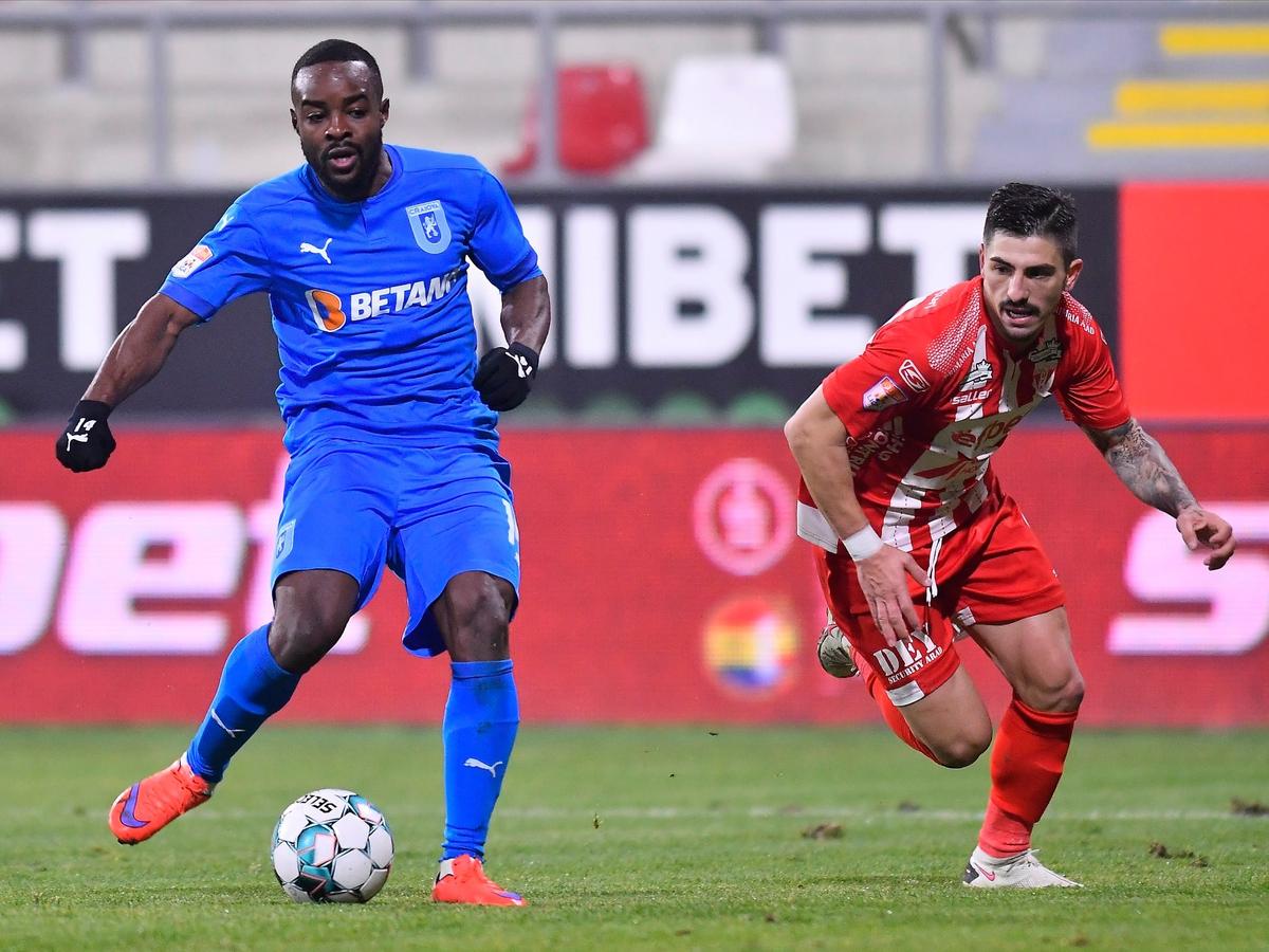 UTA - CRAIOVA 1-2 » Oltenii, din nou pe prima poziție a Ligii 1! Urmează duelul cu FCSB
