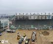 FOTO Noi imagini de la stadionul Rapid! Acoperișul este aproape finalizat