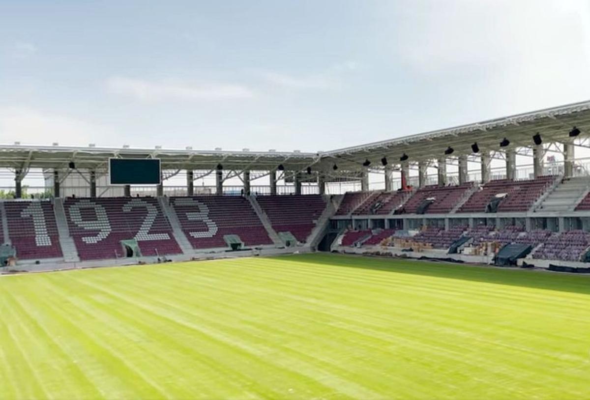Stadionul Rapidului ar putea fi inaugurat cu un meci de gală » Ce plan se pune la cale