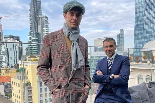 Ciprian Tătărușanu și Petro Chiodi// Foto: instagram @pietrochiodi